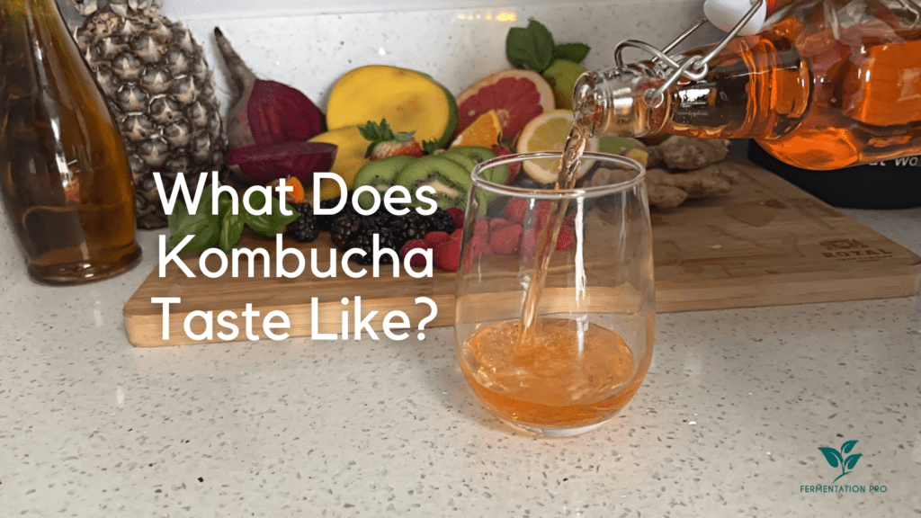 What Does Kombucha Taste Like? Blog Cover