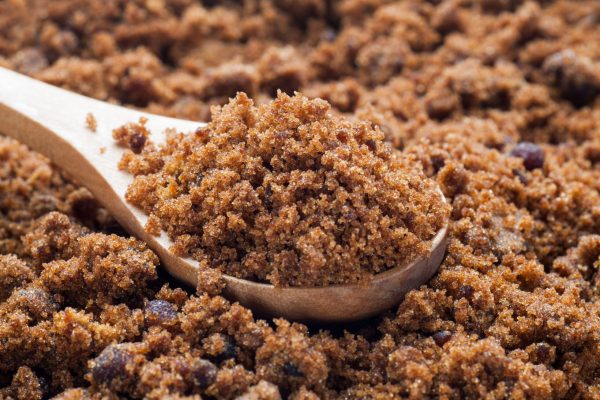 Brown sugar is made by combining white sugar and molasses