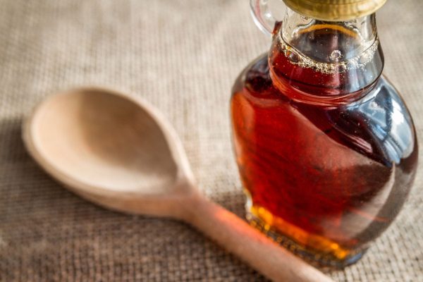 Maple syrup is made with the sap of the sugar maple tree