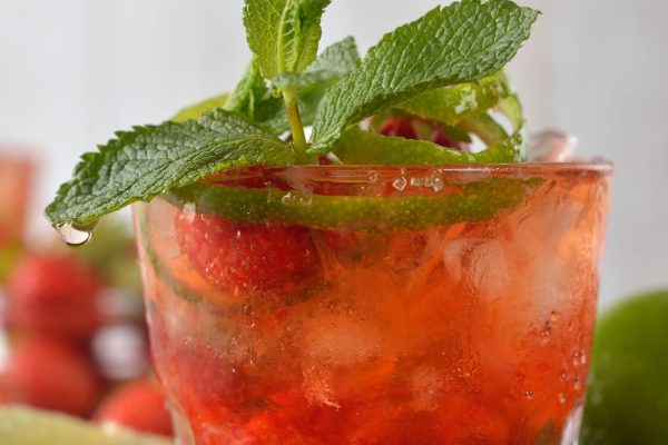 Strawberry mojito Kombucha